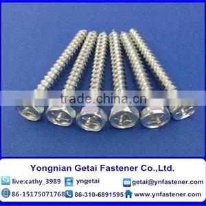 Stainless Steel Self-Tapping Screws With Cross Recessed Pan/ Countersunk Head/raised Countersunk Head ,DIN933/931 H.D.G thumbnail-4