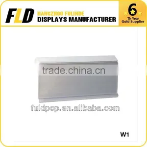 High Quality Custom Acrylic Supermarket Shelf Talker Strip Holder thumbnail-1