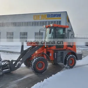 Chinese Wheelloader Compact Hydrostatic Wheel Loader,mini Dumper 1ton thumbnail-4