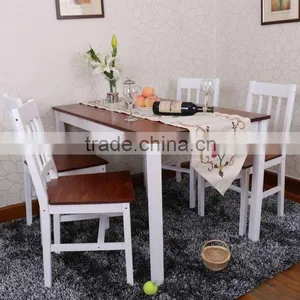 Best Selling Fashion Style 4 Seater Dining Table and Chairs thumbnail-3