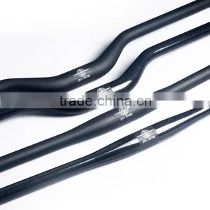 New Arrival Mountain Bike 3K Carbon Handlebar,flat/rise Carbon Mtb Handleabrs Size in 31.8*720mm Mtb Bike Parts thumbnail-2