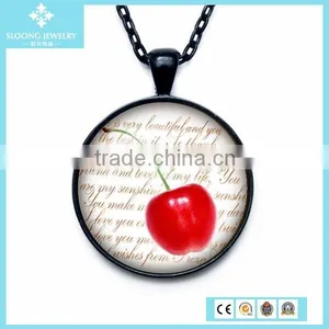 2015 New Special Design Ladies Jewelry With Red Apple thumbnail-1