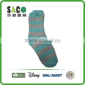 Colorful Stripe Colourful Fluffy Socks thumbnail-6