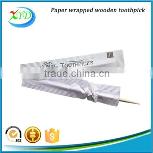2016 New Product 4 Sides Paper Wrapped Toothpick for Lowest Price thumbnail-1