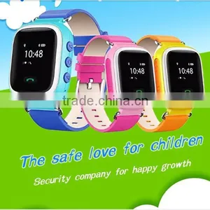 2016 New Smart Baby Watch 0.66 Inch Q60 Wrist Watch Gps Tracking Device for Kids thumbnail-1