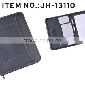 Newest A4 Size Leather Filefolder With Notepad thumbnail-1