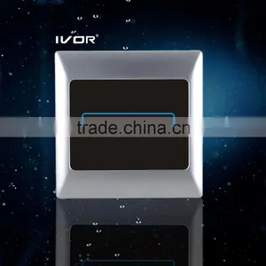 IVOR 1 Gang 2 Way Smart Home Touch Screen Wall Light Switch UK Standard SK-T2000L1 thumbnail-1