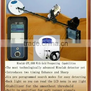 2012 Newest One and Add no Shipping Payment is Gp4500 Gold Detector thumbnail-1