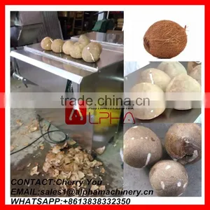 Factory Supply Coconut Dehusking Machine/coconut Processing Machinery/ Coconut Shelling Machine thumbnail-1