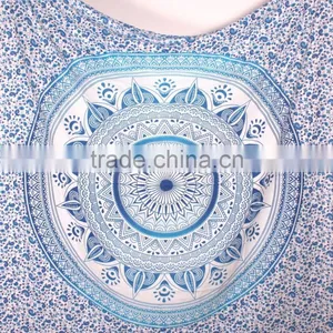 Queen Size Hippie Ombre Indian Cotton Mandala Tapestry thumbnail-1