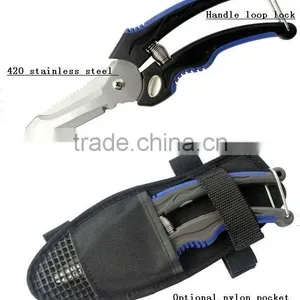Nylon Line Brush Cutter Diving Scissors Cutting Blade thumbnail-4