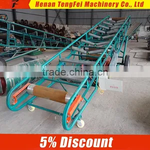 High Efficiency Fertilizer Grain Hopper Belt Conveyor Price thumbnail-2