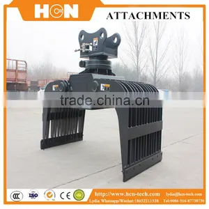 HCN Brand HN14 Excavator Rotating Log Grab thumbnail-1