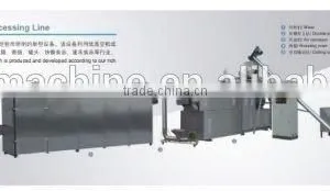 DP70 Popular Soya Nugget / Artificial Meat Extruder Machine, Equipment, Manufacture Line in China thumbnail-1