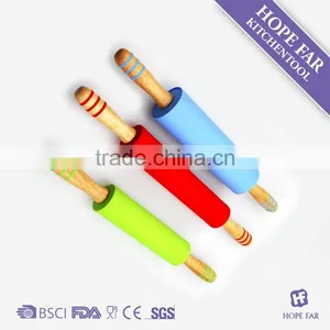 0600054 Hot Sale Silicone Flour Rolling Pin thumbnail-2