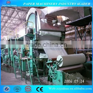 1880mm Single Dryer& Single Cylinder Mould Paper Machine, Toilet Paper Produce Machine thumbnail-1
