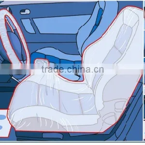 Wholesale Disposable Wholesale Disposable Plastic Car Seat Cover Set thumbnail-3