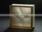 Acid Brown Cloudy Glass Brick thumbnail-1