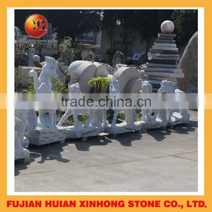 Natural Stone Horse Garden Small Statue With New Design thumbnail-3