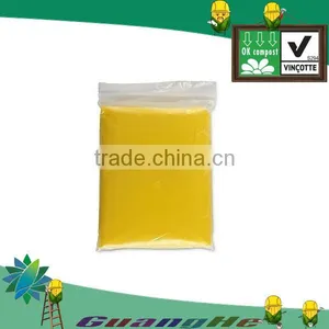 Yellow Disposable Biodegradable Raincoat thumbnail-1