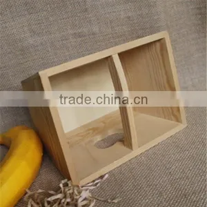 FSC High Quality Handmade Decorative Small Wooden Basket With Handle thumbnail-4