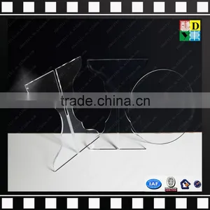 Round PMMA Furniture Tables Transparent Acrylic Coffee Table From Shenzhen Yidong thumbnail-3