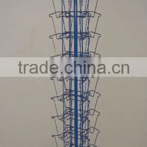 C8532 Floor Stand 40 Pocket Magazine Display Rack thumbnail-1