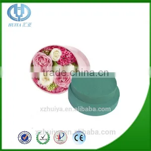 Hebei Floral Foam With Round Shape for Flower Box thumbnail-1
