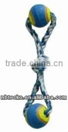 Colored Double Cotton Rope for Dog Chewing and Playing thumbnail-1