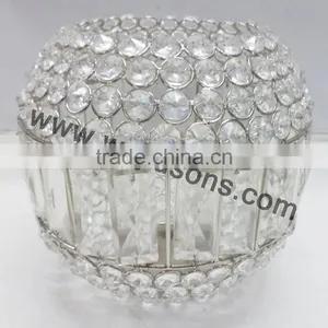 WEDDING CENTER PIECE CRYSTAL VOTIVE thumbnail-5