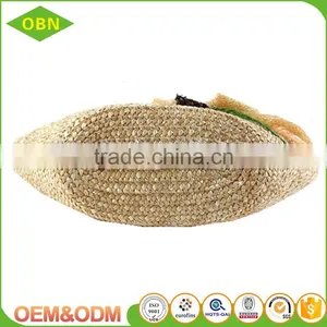 Wholesale Custom Beautiful Convince Hand Woven Bohemian Fashion Lady Straw Beach Bag thumbnail-5