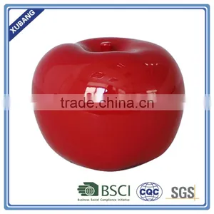 Good Quality Poly Resin Little Red Apple Figurine thumbnail-1