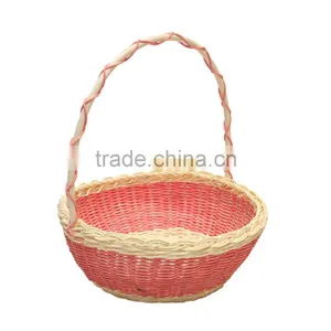 Cheap Price Beautiful Bamboo Gift Basket for Christmas thumbnail-2