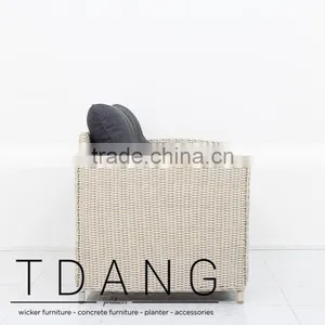 Belle Outdoor Wicker Bench - Poly Rattan Furniture thumbnail-3