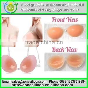 Original Looks Magic Invisible Inserts Padded Adhesive Sexy Silicone Bra for Breast Enhance thumbnail-3
