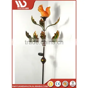 Squirrel Garden Multi Metal Starry Circles Wheel Solar Light 2017 Wind Spinner thumbnail-1