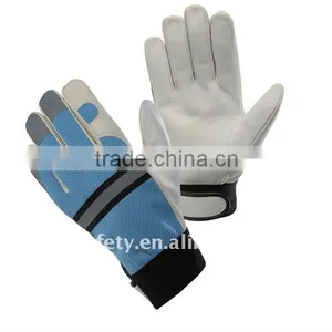 Pig Leather Mechanic Hand Gloves ZM352-H thumbnail-1