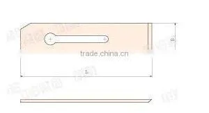 Bohai Brand Tools Classic Craft Non-sparking Plane's Blade(175*43) thumbnail-2