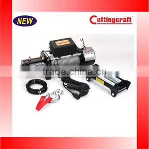 12000LB 12V Electric Winch 9.5mm x 28m thumbnail-1