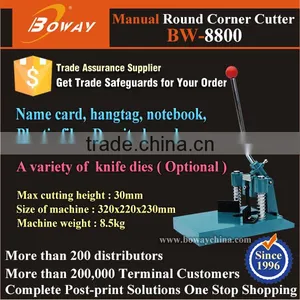 30mm Cut Height Hand Operated Manual Round Corner Cutting Machine thumbnail-1