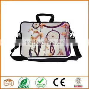 13-Inch Colorful Dream Catcher Design Waterproof Neoprene Laptop Sleeve Case Bag Handbag thumbnail-1
