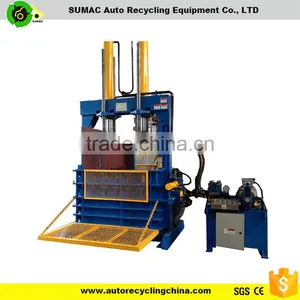 Baling Machine to Compress Waste Tires thumbnail-4