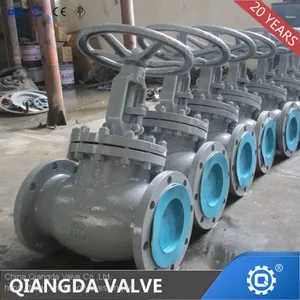 ANSI WCB A216 150LB 300LB 600LB Flanged End Globe Valve thumbnail-2