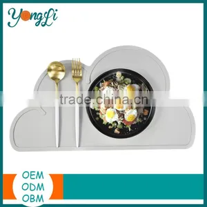 Eating on the Cloud Silicone Placemat For Kids thumbnail-1