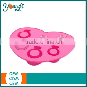 China Ice Popsicle Mold for Ice Cream Heart Shape Ice Pop Molds thumbnail-1
