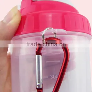 400ML Professional Custom Logo Plastic Sport Water Bottle With Handle thumbnail-2