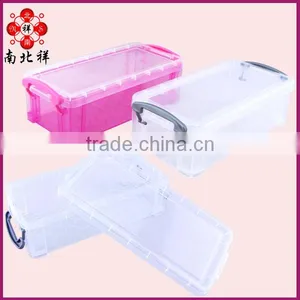 2016 New Clear Large Plastic Storage Container With Handle thumbnail-1
