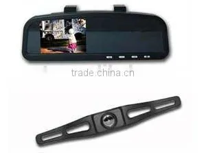 Car Rearview System With 3.6-inch TFT LCD Color Screen in Rearview Mirror thumbnail-1