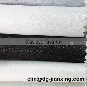Adhesive One Side Tear Away Polyester Fusible Nonwoven Gum Stay Interlining thumbnail-3