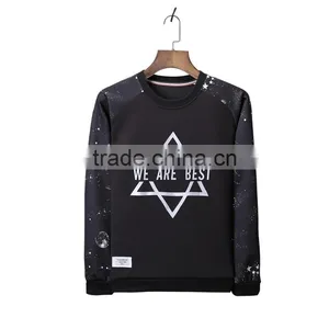 Bulk Hoodie Manufacturers Custom Printed Hoodies Without Hood With Black Colors thumbnail-1